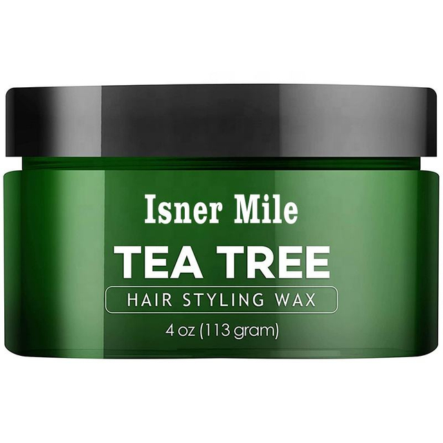 Hair care pomade cream private label mens tea tree hair styling wax