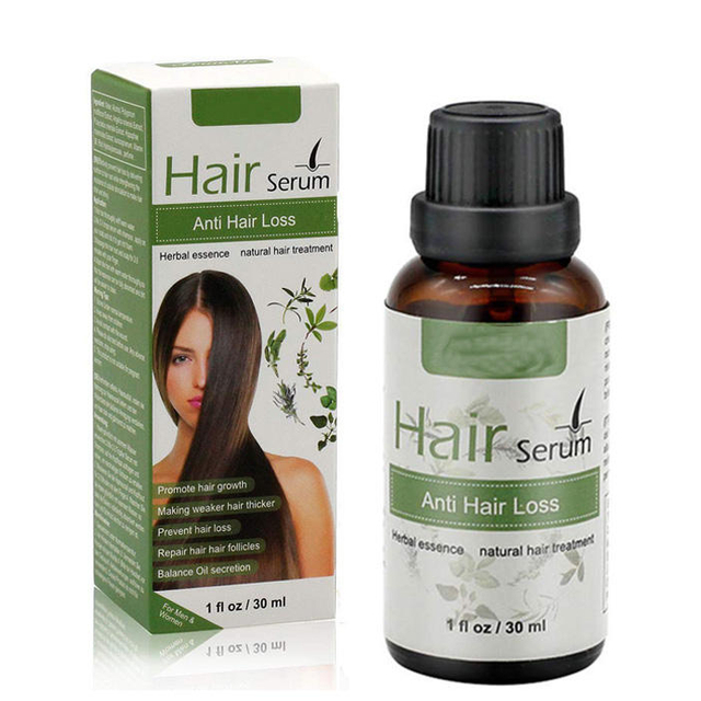 Herbal Men Women Anti Hair Loss Treatment Spray hair growth regrowth serum