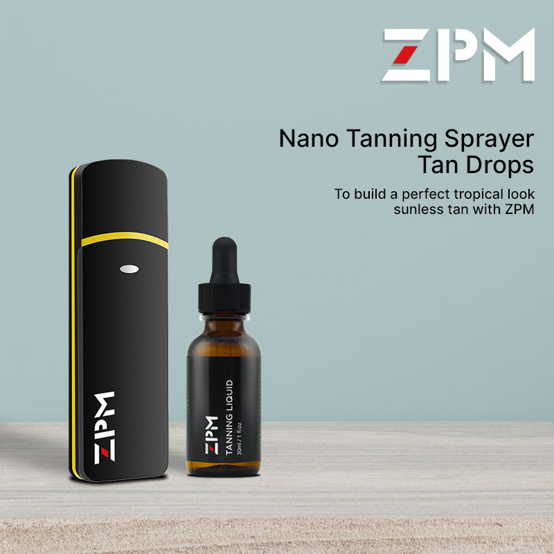 Tanning Spray Electric Tanning Liquid Self Tanner Sunless Tanning Mist with Spray Machine