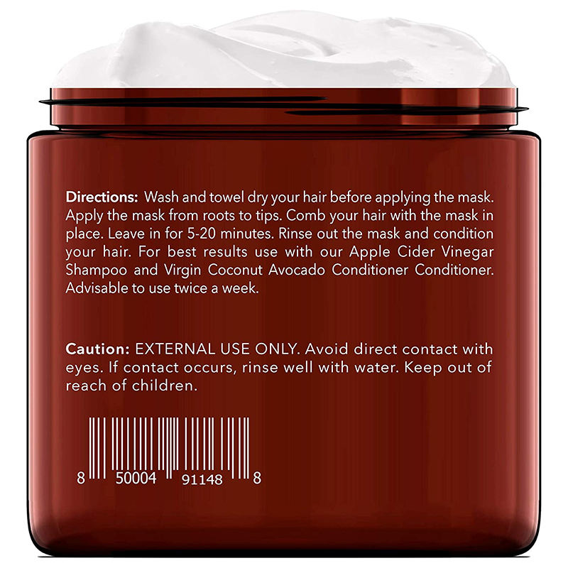 Customized logo private label hair care treatment keratin mask hair mask cream