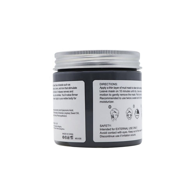 MISSY Dead Sea Face Mud Mask Facial Mud Mask OEM/ODM Private Label Natural Crystal Female Standard Paper Box 3 Years