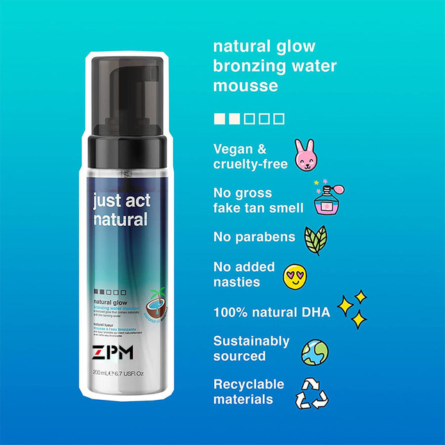 OEM Private Label Organic Deep Self Tanning Mousse Sun Tanning Foam Self Tanner Dark Ingredients