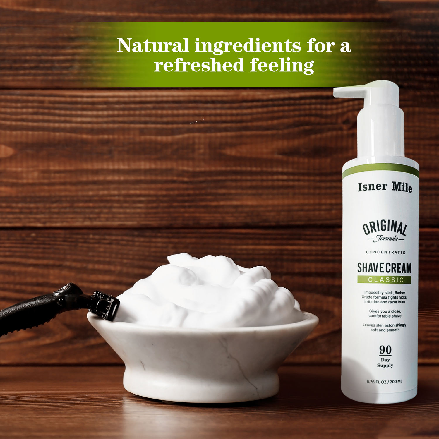 OEM Formula Natural Organic Shaving Cream for Sensitive Skins for Good Styling Shaving cream