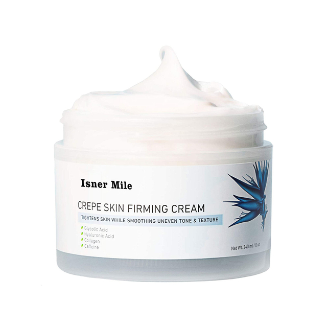 Wholesale Private Label Collagen Skin Neck Chest Legs Arms Crepe Firming Cream Repair Body Lotion cream