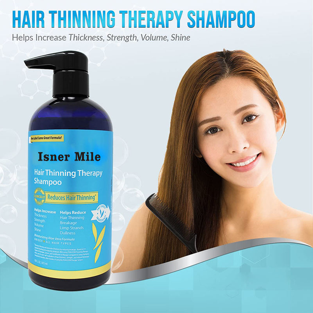 Best Private Label Hair Care Nourish Anti Hair Loss Thinning Hair Growth Natural Organic Shampoo For Unisex
