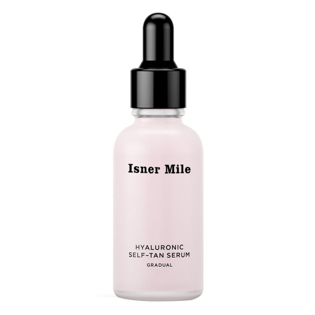 Isner Mile OEM/ODM Private Label Sun Self Tanning Super Glow Hyaluronic Self-Tan Serum