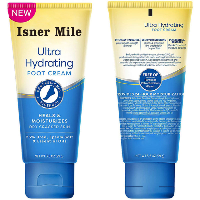 Softening foot repair care cream Skin healing ointment Exfoliating moisturizing foot cream