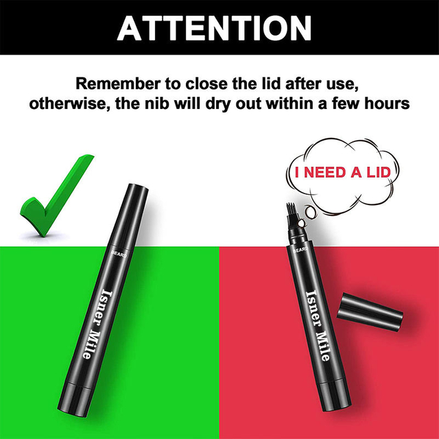 Private Label Beard Filling Filler Pencil Beard Pen for Facial Hair Repair Beard Pen kit