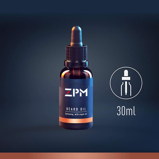 Wholesale custom logo men's sandalwood scent 100% natural beard oil