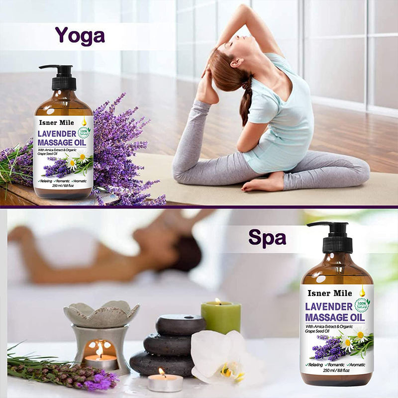 Body Warming Relaxing Couples Soothing Essential Oil Lavender Massage Oils