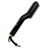 Private label good quality beard straighteners beard balm hair styling Men's styling beard straightener
