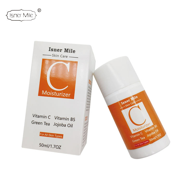 OEM/ODM private label 50ML Vitamin C Anti-Aging Repairing whitening for face lotion facial Cream Moisturizer Skin Care