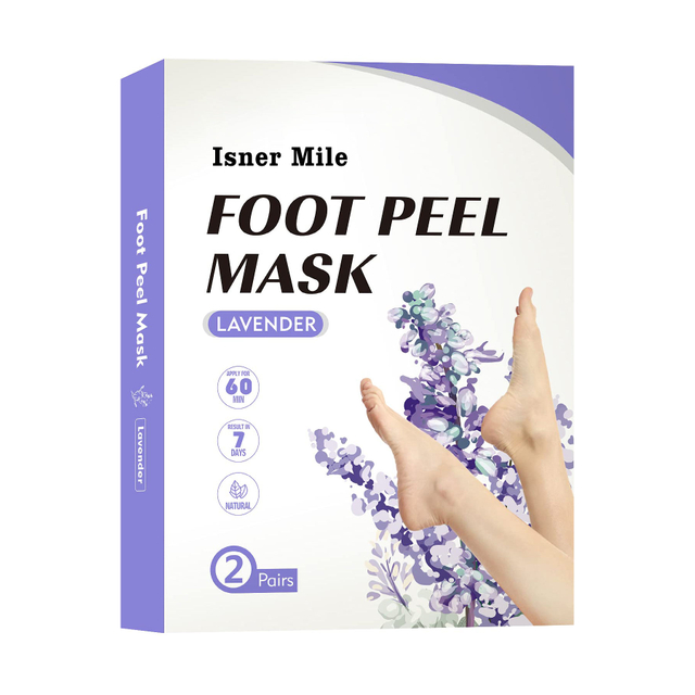 Foot Care Custom Private Label Foot Mask Peeling Exfoliating Calluses Dead Skin foot peel mask 2 pack