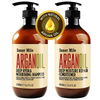 Organic private label Natural clear hair shampoo and conditioner set