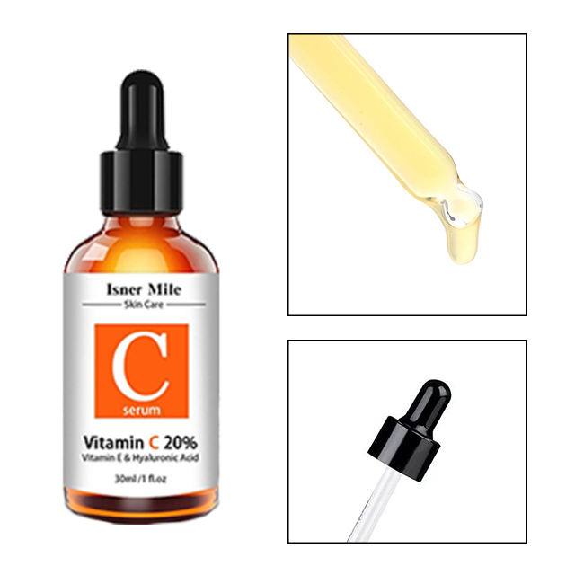 Skin Care Lightening Anti Wrinkle Hyaluronic Acid Vitamin C Serum