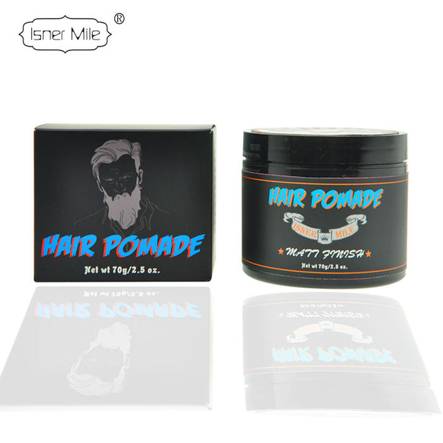OEM/ODM Mens Matt Finish Strong Hold Thickened Modern Hair Styling Pomade Paste Clay Mud Cream Wax
