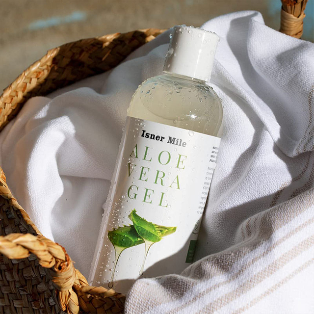 100% Pure Organic Bulk Aloe Vera Soothing Gel for Face Hair Body Sunburn