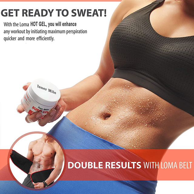 Hot Lipo Gel Body Slimming Fat Burning Workout Sweat Cream Heating Cream