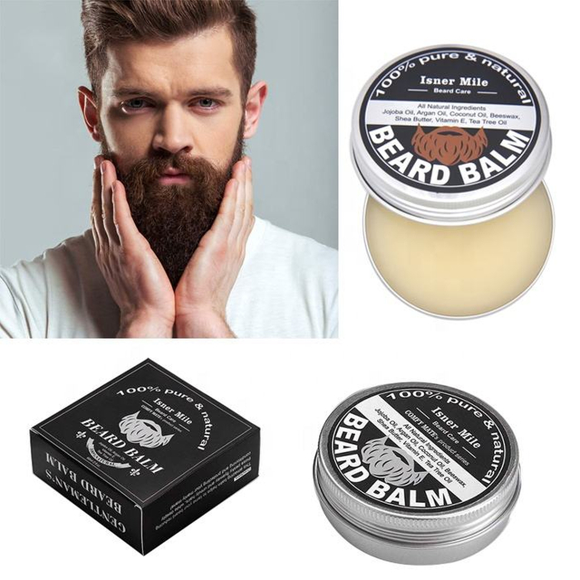 Beard Wax & Balm Organic Men's care Sandwood Sweet Orange Private label beard balm