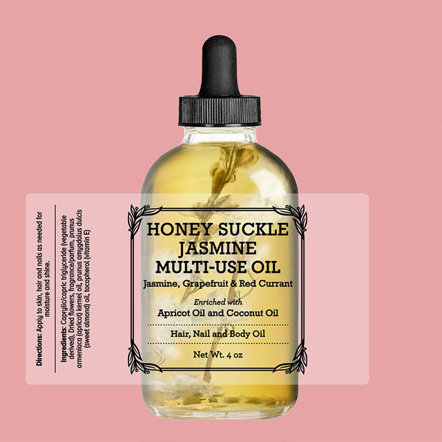 Natural hair treatment women Essential Oil Honeysuckle essential oil