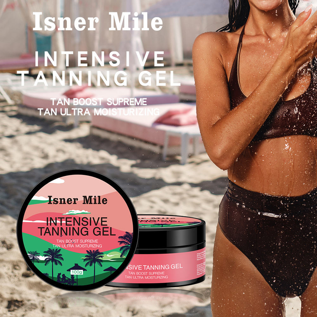 OEM ODM Private Label Tanning Accelerate Tanning Accelerator Cream outdoor Gel Lotion Oil Butter Tan