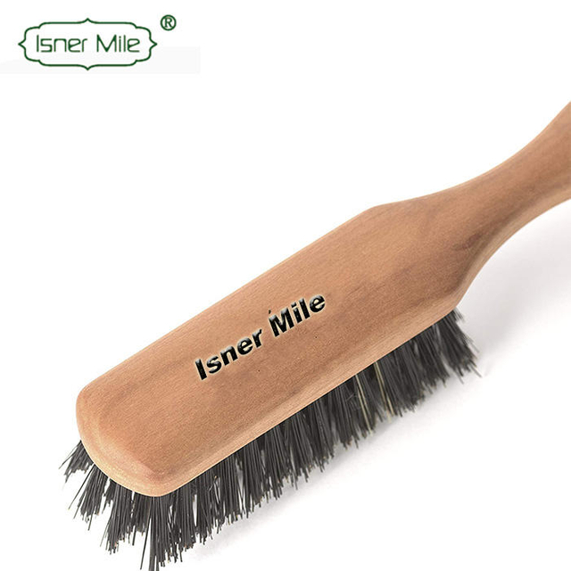 Best Beard Brush 100% Boar Bristle Beard Care OEM ODM Private Label Medium Firmness Great for Beards & Hair OEM Waterproof