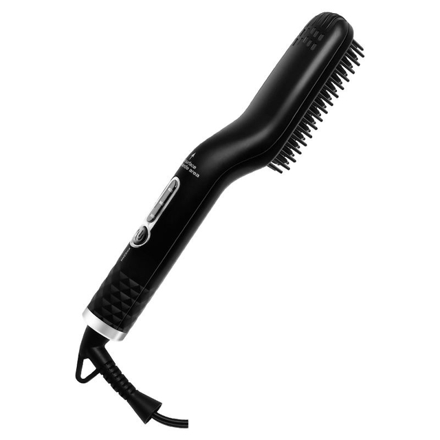 Private label good quality beard straighteners beard balm hair styling Men's styling beard straightener