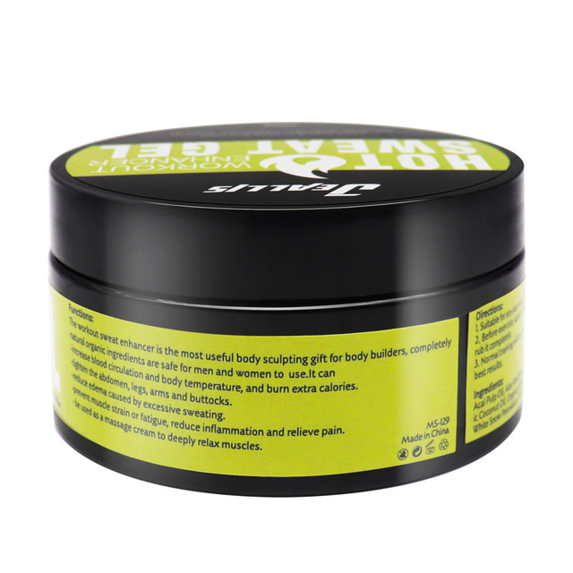 Private Label Sweat HOT Cream Loss Weight Workout Enhancer Cream Fat Burning Slimming gel
