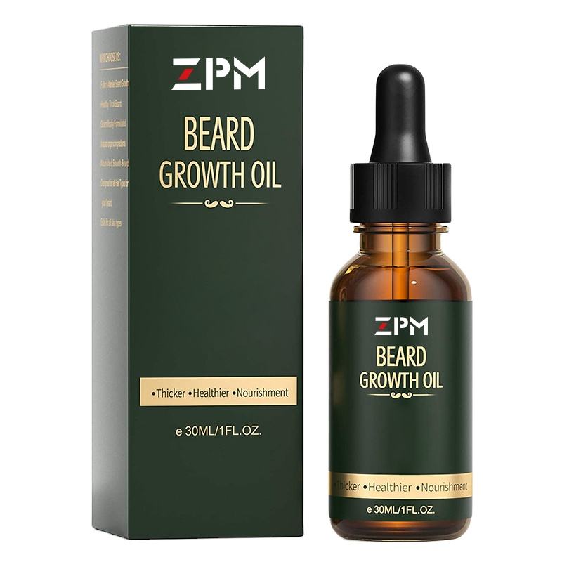 High quality organic beard growth oil grow barber grooming beard oil black men