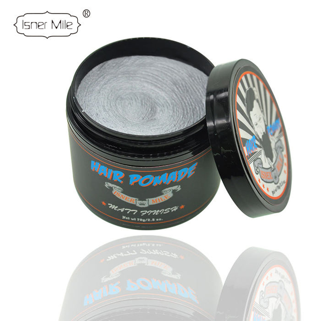 OEM/ODM Mens Matt Finish Strong Hold Thickened Modern Hair Styling Pomade Paste Clay Mud Cream Wax