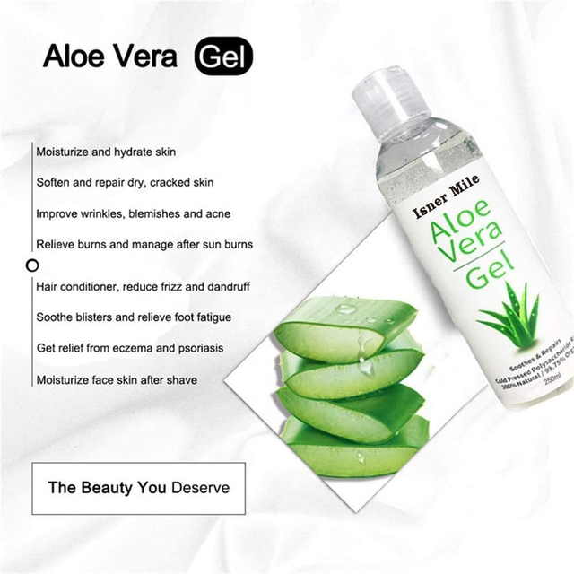 OEM/ODM Private Label Aloe Vera Massage Gel with 100% natural Aloe Vera extract