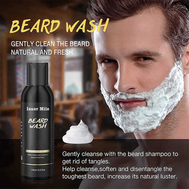 100% Natural Organic Moisturizing Men Beard care Conditioner Beard Mustache Oil Beard Growth Kit