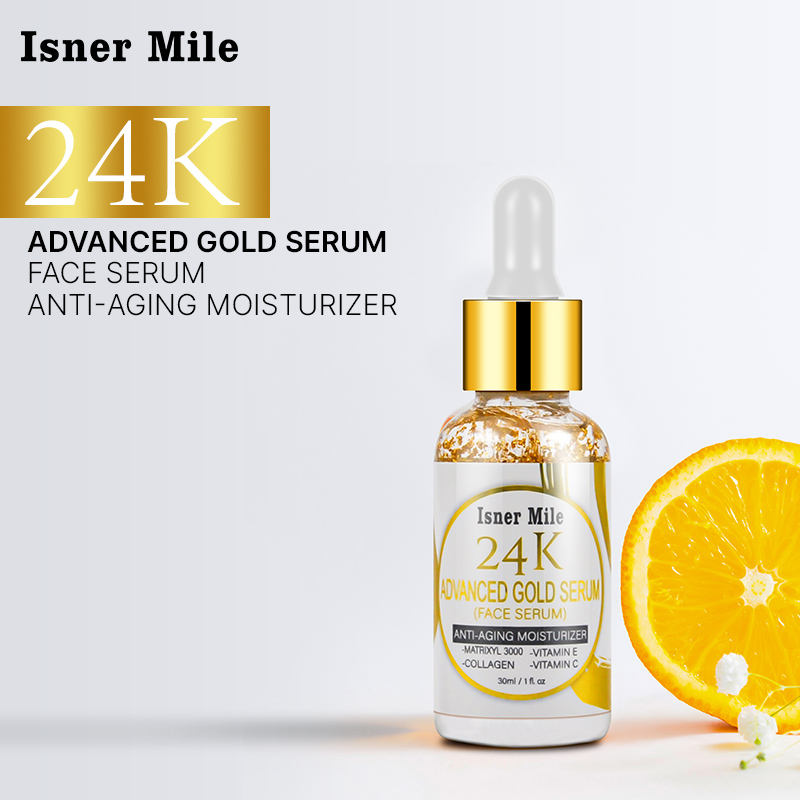 OEM ODM Face Skin Care Moisturizer Wrinkle 24K Gold Anti-aging Serum