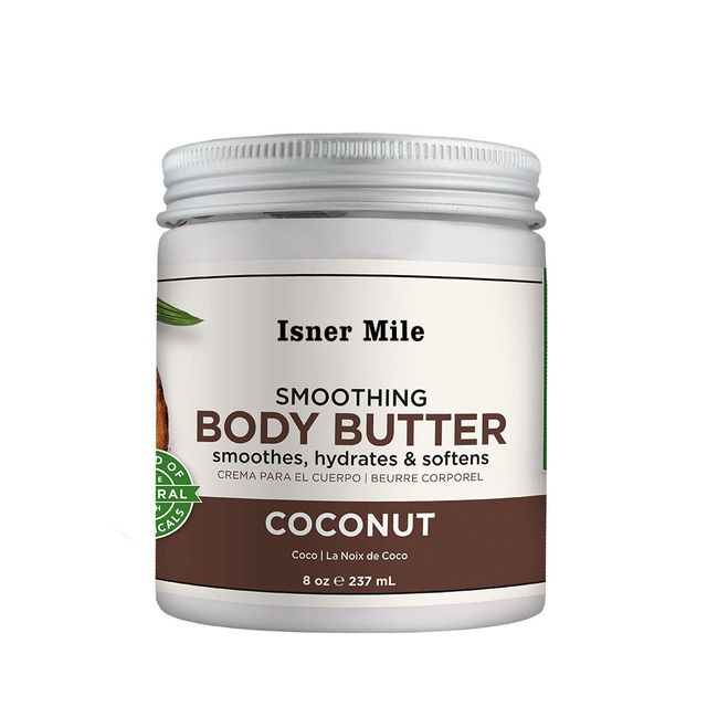Isner Mile OEM/ODM Private Label Organic Natural Whipped Shea Coconut Body Butter Lotion