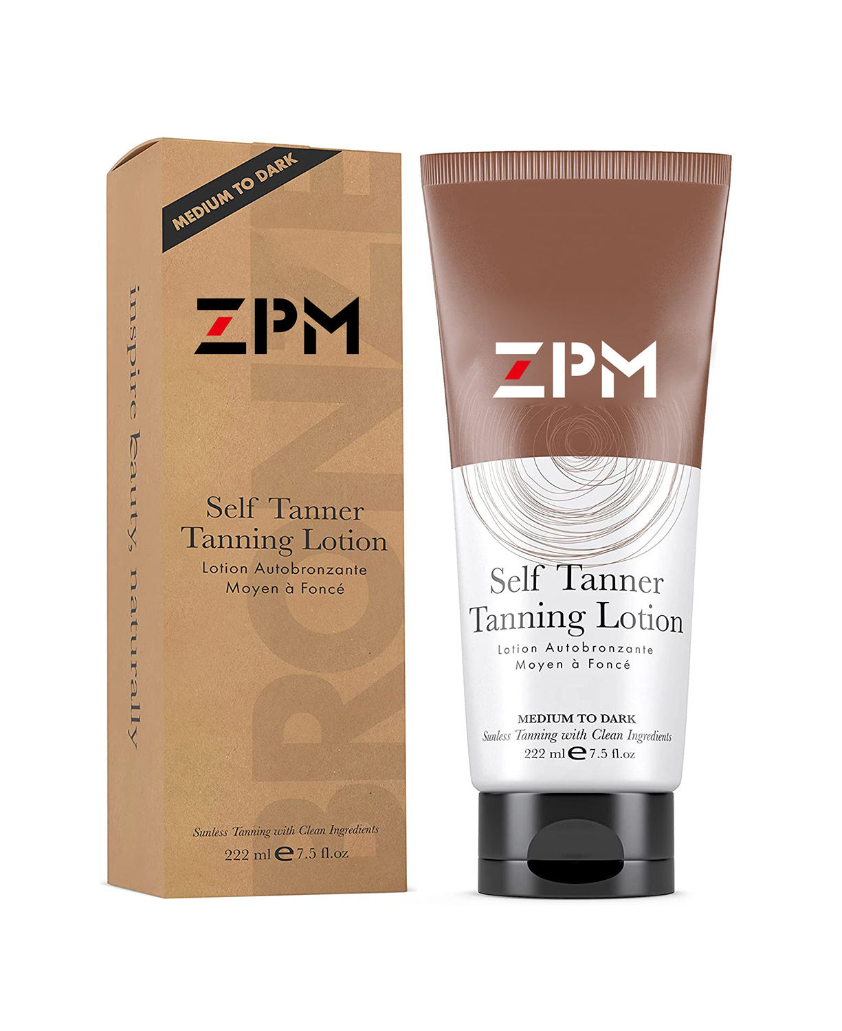 Private Label Gradual Tan Smoothing Custom Sunless Tanning Lotion Skincare Self Tanner Dark