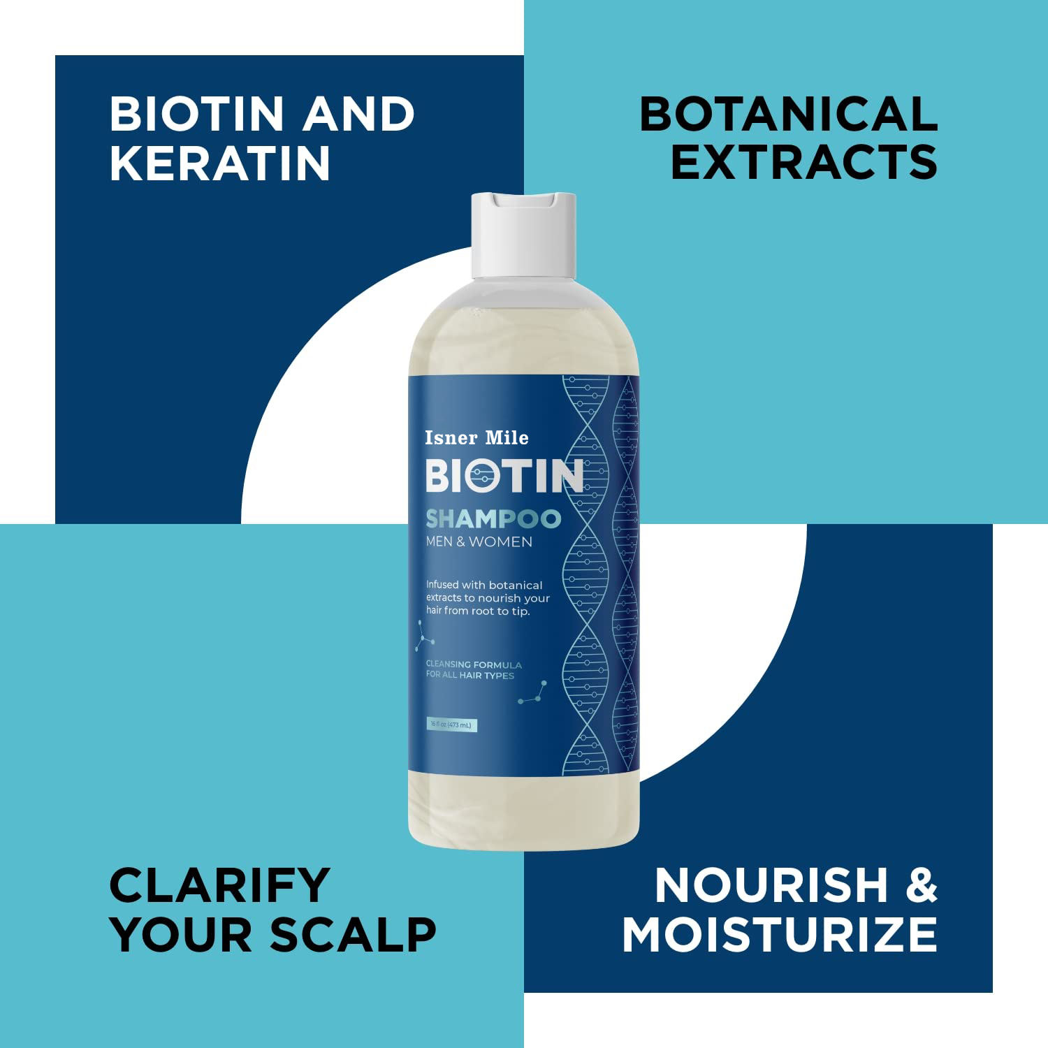 Private Label Natural hair care loss treatment Keratin Care Biotin Hair Care Anti Hair Loss Shampoo