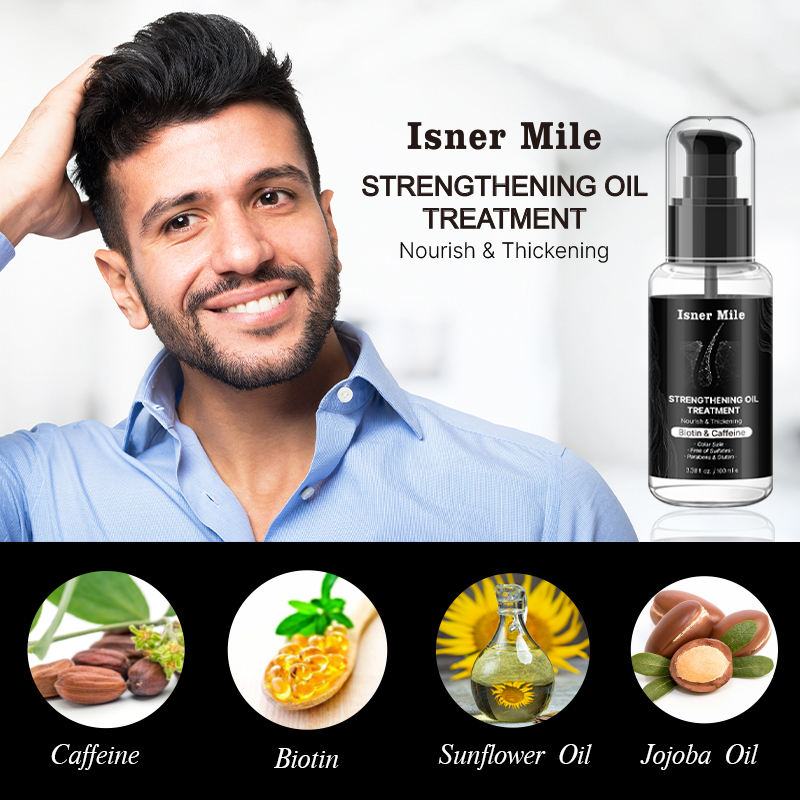 Anti Loss Treatment Growth Serum Oil Men Private Label Moisturizing Regrowth Oil for women Fall Hairr