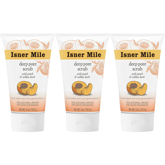 Private brand natural moisturizing facial whitening scrub exfoliating facial scrub