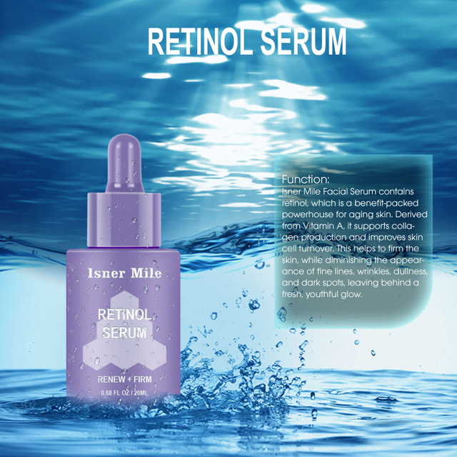 Organic Natural Retinol Serum Repair Firming Anti Winkle Anti Aging Face Retional Serum
