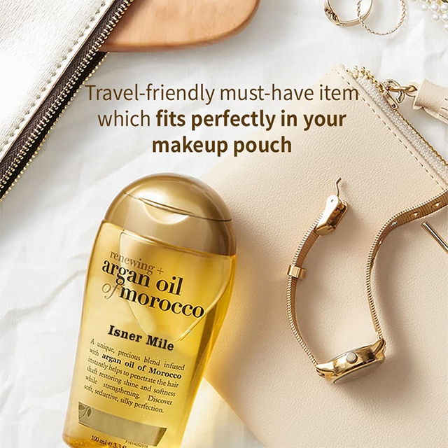 OEM ODM Moisture Shine Hair Care body&face oil and Argan Oil Hair Serum Hair Oil