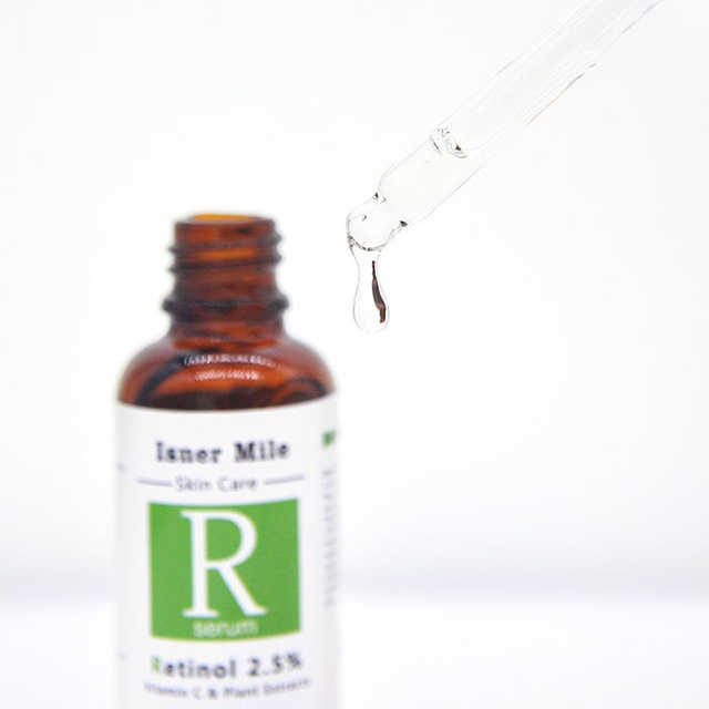 Natural Retinol Serum Hot Selling Wholesale Anti-wrinkle Retinol Serum 2.5% 30ml
