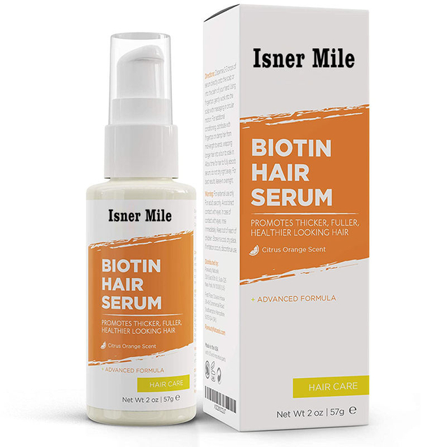 Biotin Hair Loss Treatment Growth Serum Hair Products for Natural hair growth serum