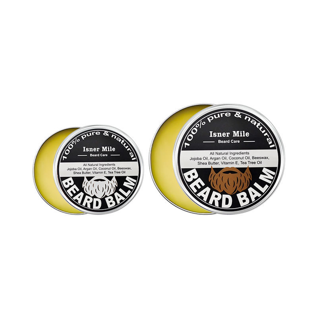 OEM ODM Private Label Natural Organic Vegan Beard Care Wax Beard Balm
