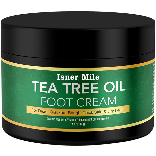 Foot care tea tree oil moisturizing quick relief heel foot cream is suitable for dry and cracked heels