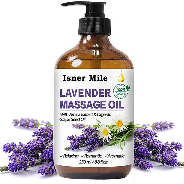 Body Warming Relaxing Couples Soothing Essential Oil Lavender Massage Oils