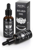 100% Natural Beard Growth Oil Mens Gift Set Castor Oil Serum Conditioner Grooming Kit