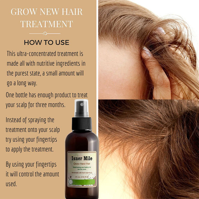 Natural Men's Hair Care Products Treatment Grow New hair regrowth Oil For Men Women