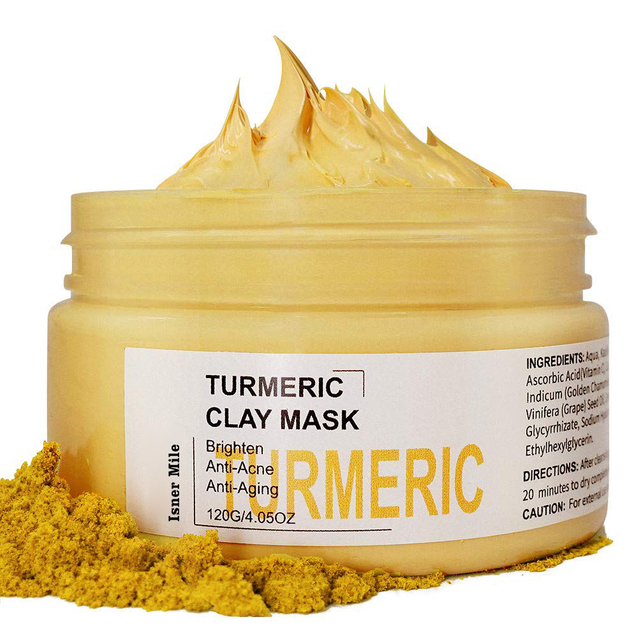 Radiant Skin Acne Control Turmeric Vitamin C Face Clay Facial Mask