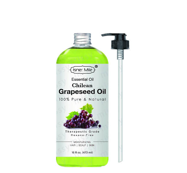 [MISSY] OEM/ODM Private Label Organic 100% Pure and Natural Massage Chilean Grapeseed Essential oil