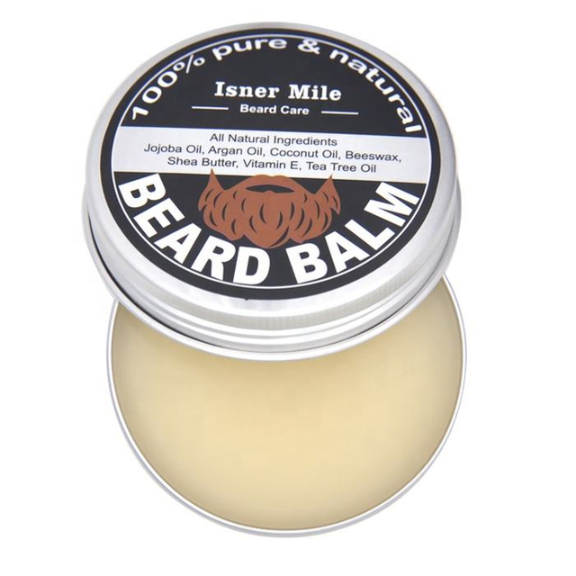 Beard Wax & Balm Organic Men's care Sandwood Sweet Orange Private label beard balm